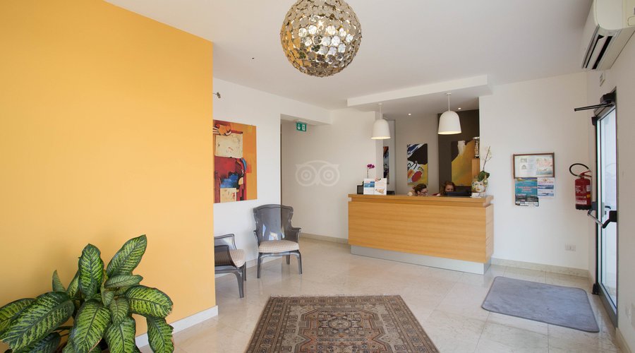 Front Desk at the Hotel Sole