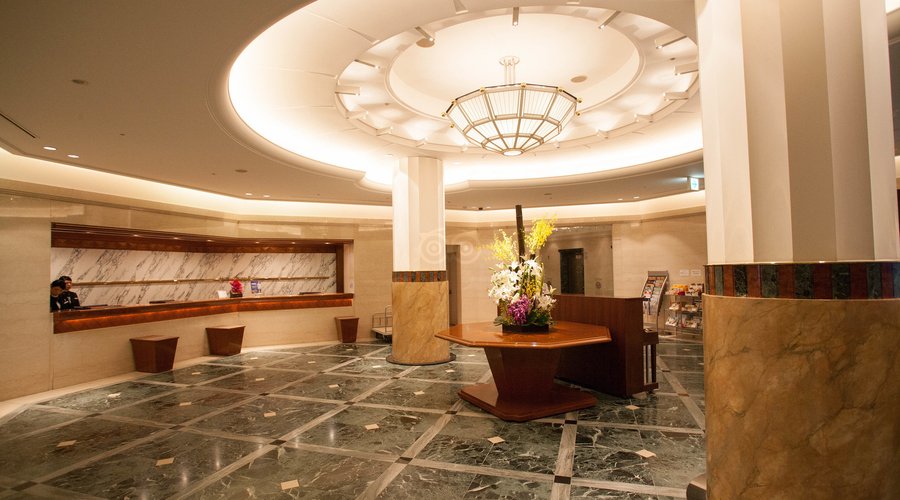 Lobby at the Hotel Crown Palais Kobe