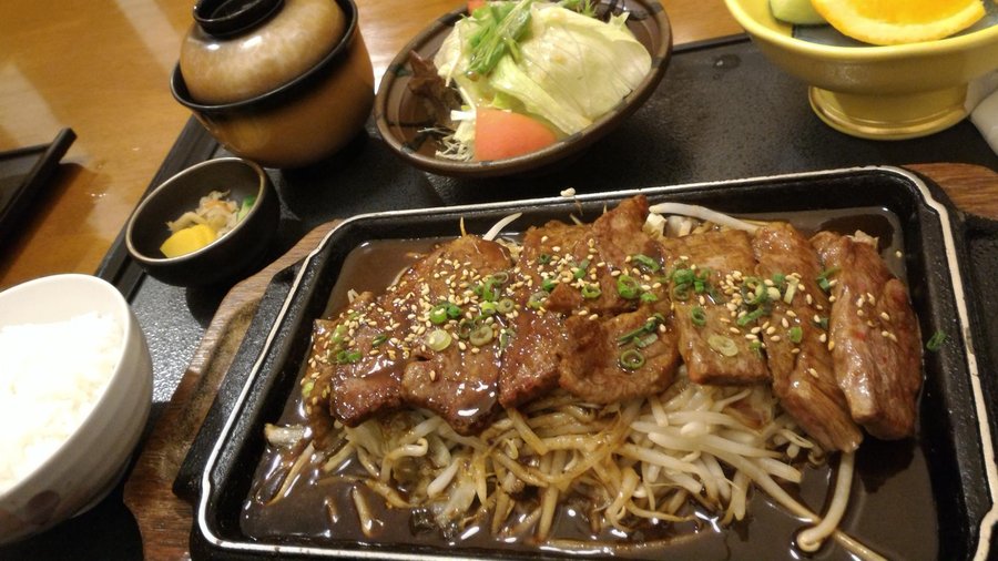 平戸和牛焼肉定食