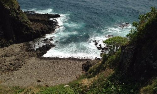 右下の海