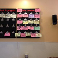 Belmont Ranc's flavor board