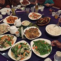 A great variety of fresh, delicious food