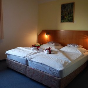 Gemütliches Bett