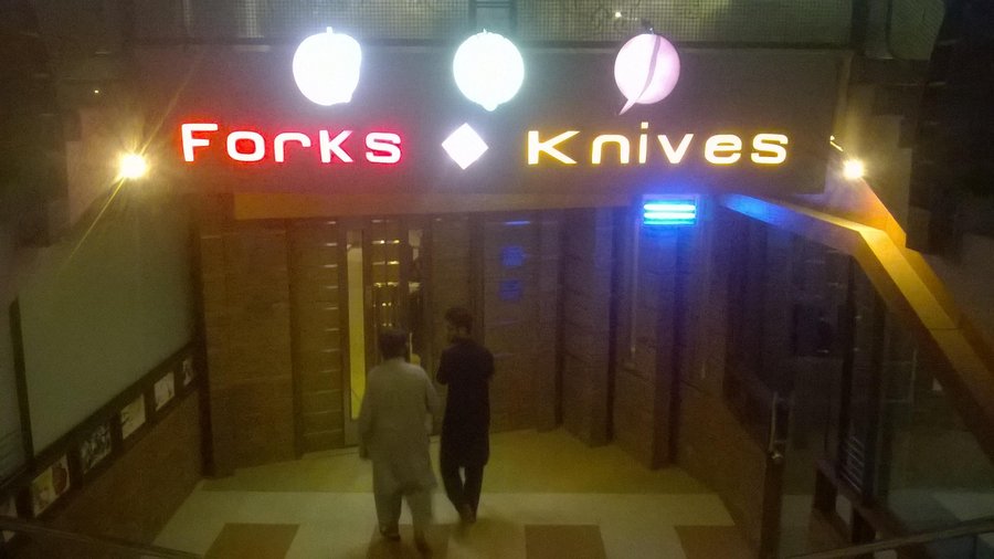Fork and knife