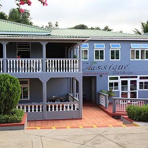Front view of hotel