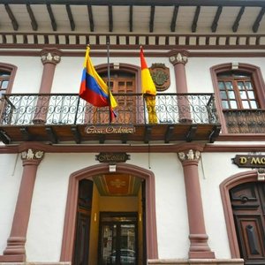 Entrance Hotel Casa Ordonez