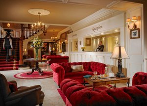 International Hotel Killarney in Killarney, image may contain: Couch, Living Room, Home Decor, Lamp