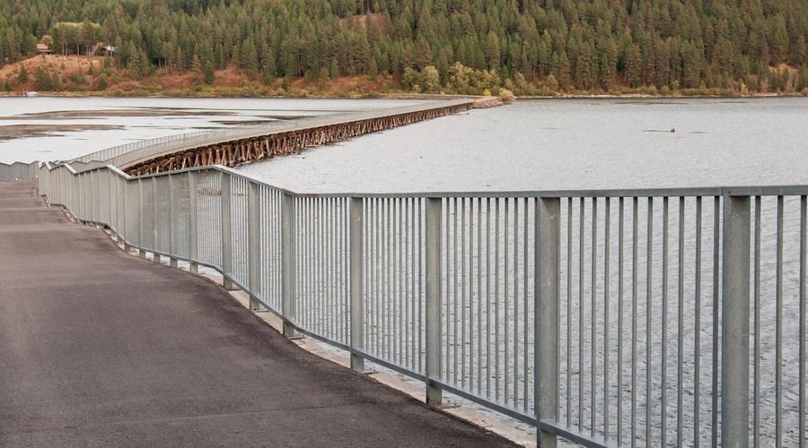 Bridge along Trail of the Couer d'Alenes