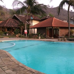 The villa