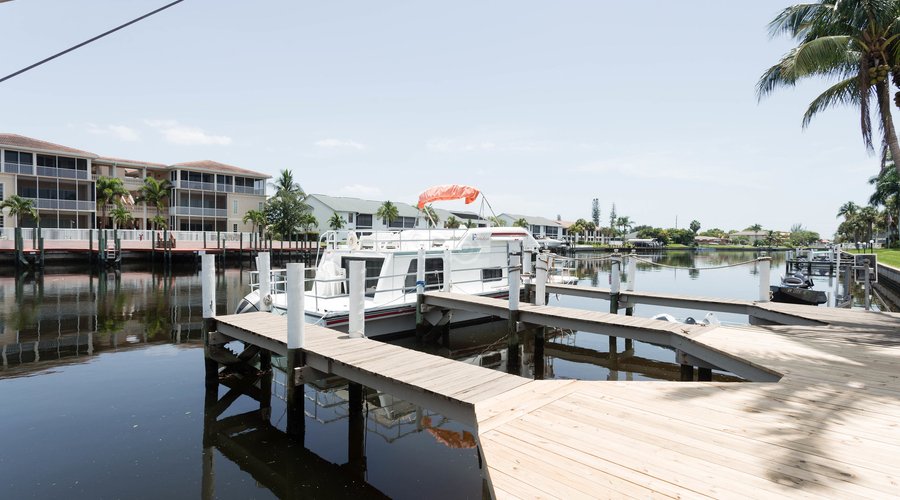 Canal Docks at the Hideaway Waterfront Resort & Hotel