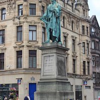 William Pitt Statue, Edinburgh, Scotland, Aug 2015