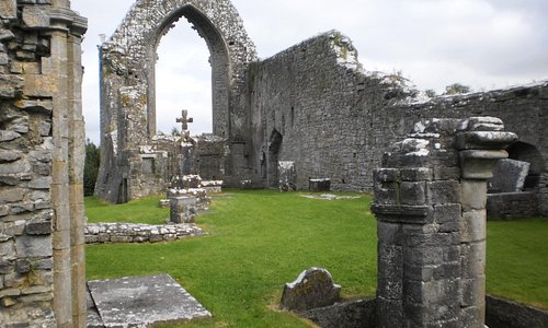Inside Roscommon Abbey