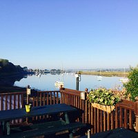 lovely morning from the decking