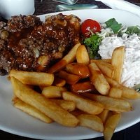 My Shepherd's Pie- with chips of course