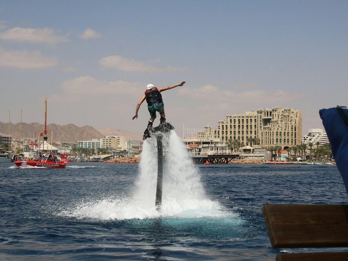 Flyboard пейзаж