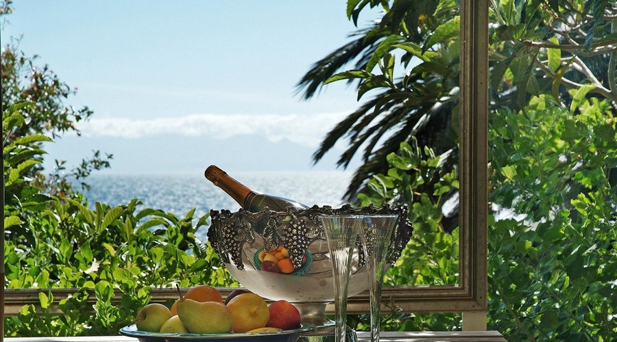 View from the garden