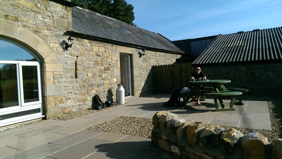 The terrace at the front is a suntrap in the morning and evening