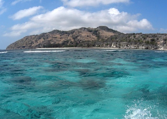 Akrema beach (from a boat)