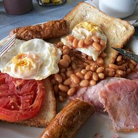 The mighty full English breakfast - Nefelli