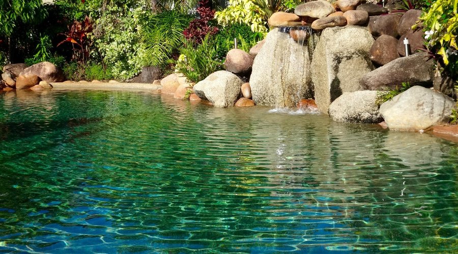Resort style pool