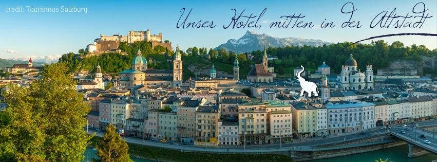 Unsesr Hotel mitten in der historischen Altstadt von Salzburg