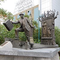 The Emigrant statue