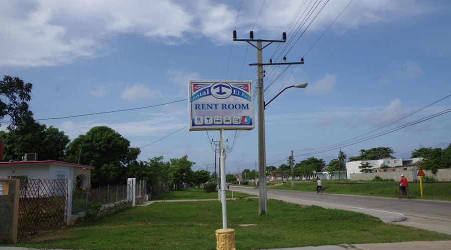 Front view Playa Ancon