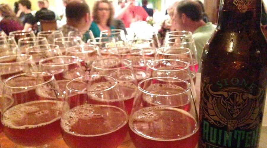 anough sucessful beer dinner at Tuskie's