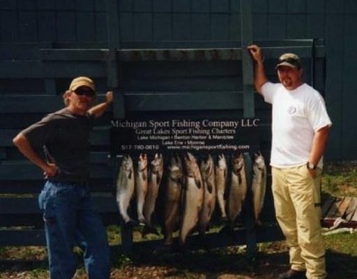 King Salmon Fishing in Manistee – Michigan Sport Fishing