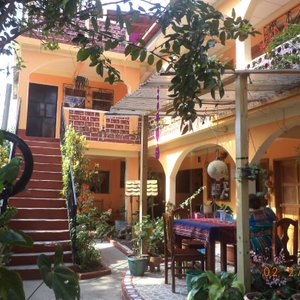 vista del hospedaje