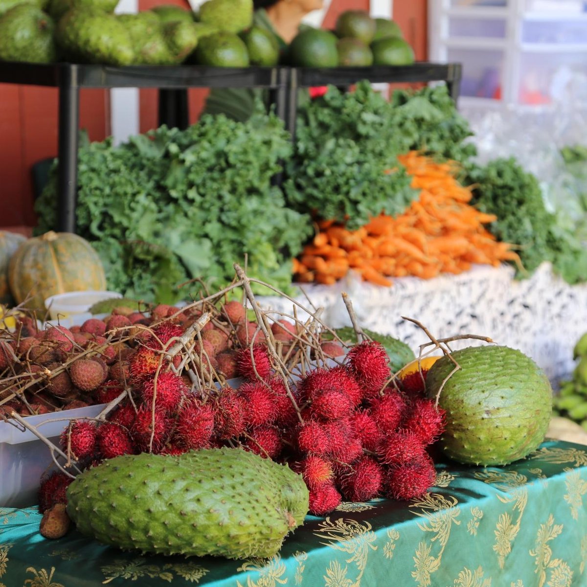 Discover Authentic Hawaiian Flavors At The Waimea Farmers Market On The Big Island