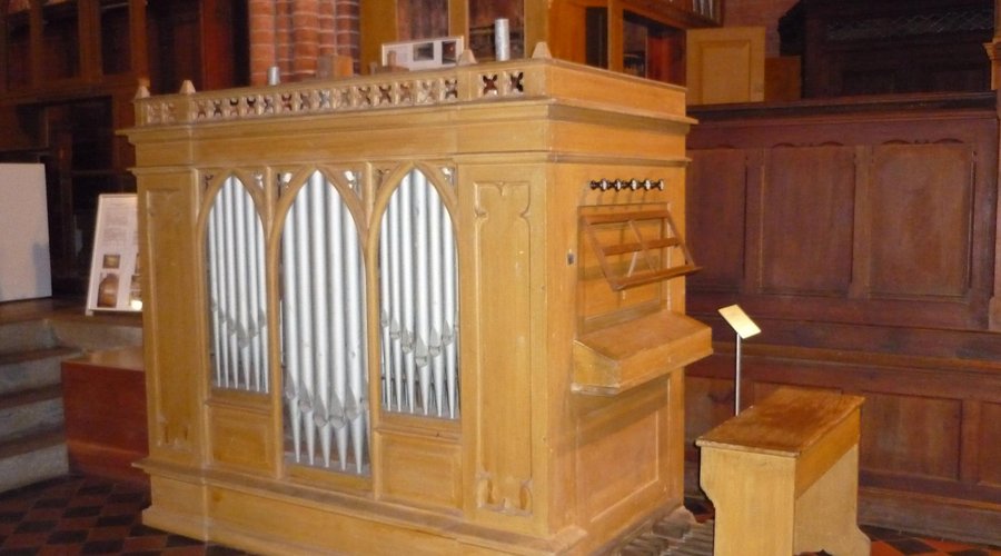 One of the organs on display