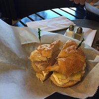 Turkey pears Brie delicious