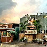 Kona Brew at sunset October 2015