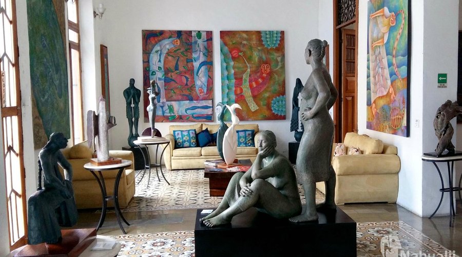 Interior de la galería