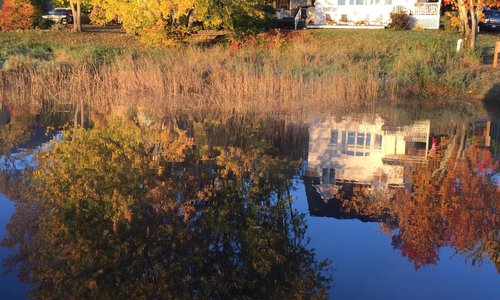 The beauty of fall at Lang House