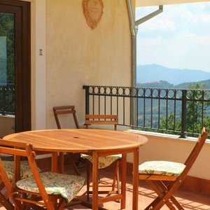 Terrace of a room