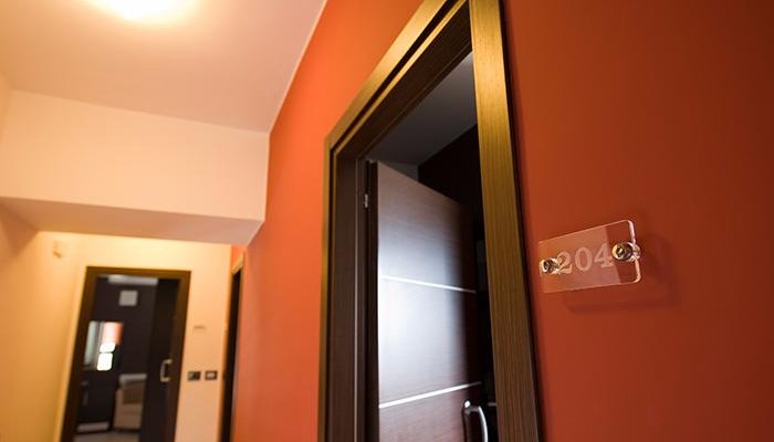 Ingresso camere, corridoi