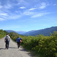 caminata de regreso.