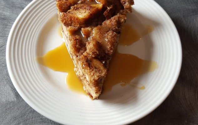 Bread Pudding with Rum Sauce