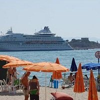 Looking at Port from Downtown Beach.