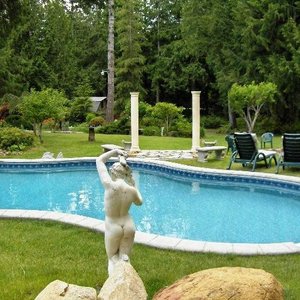 Arcadia pool view offers relaxation all summer long.