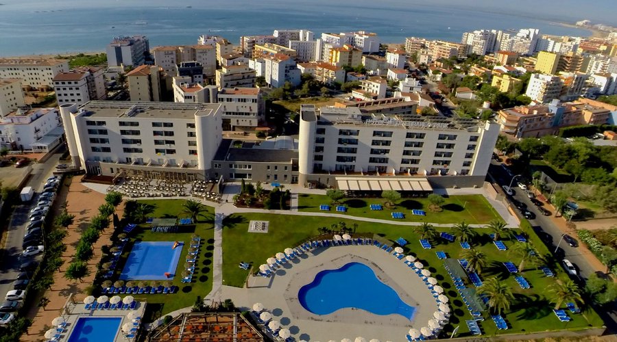 Vista aerea del Hotel