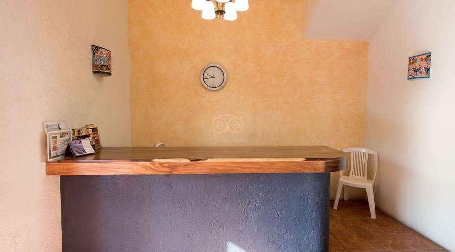 Front Desk at the Hotel La Posada