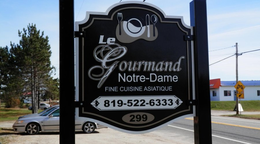 Sur la 323, à NDP...