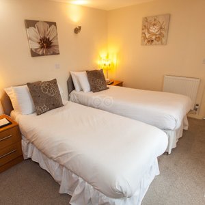 The Standard Twin Room at The Castle Inn Hotel