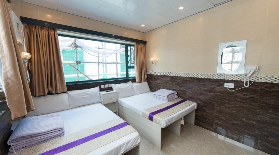 The Newly Deluxe Family Room at the USA Hostel Hong Kong