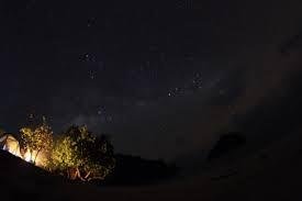 Gatra Beach when at night