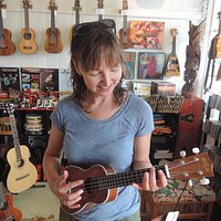 Ukulele lesson...