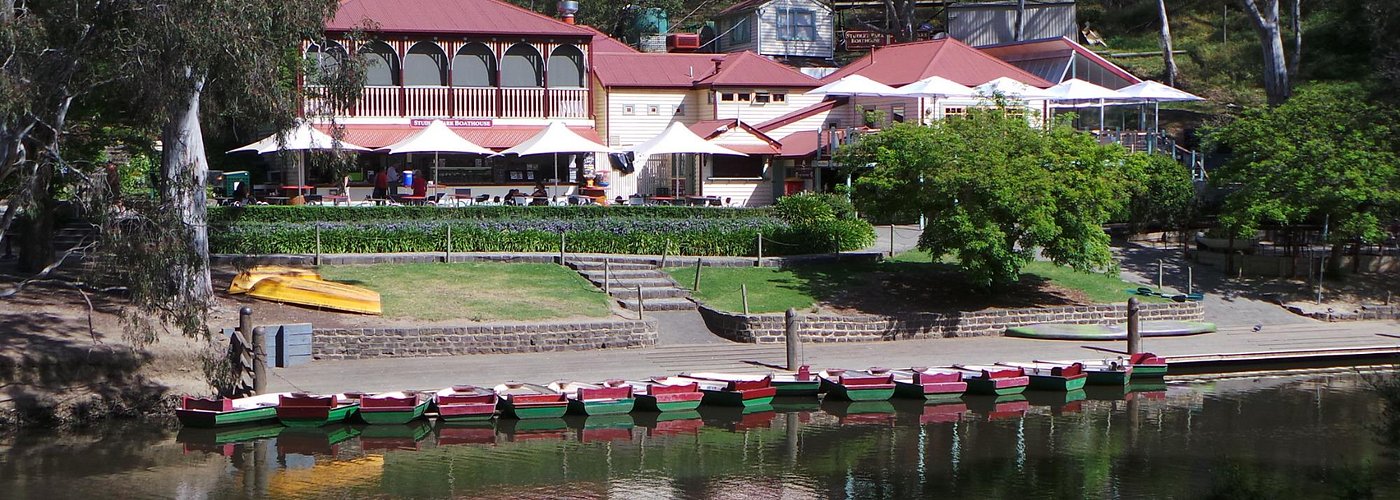 View from across the Yarra